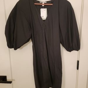 H&m balloon sleeve mini dress